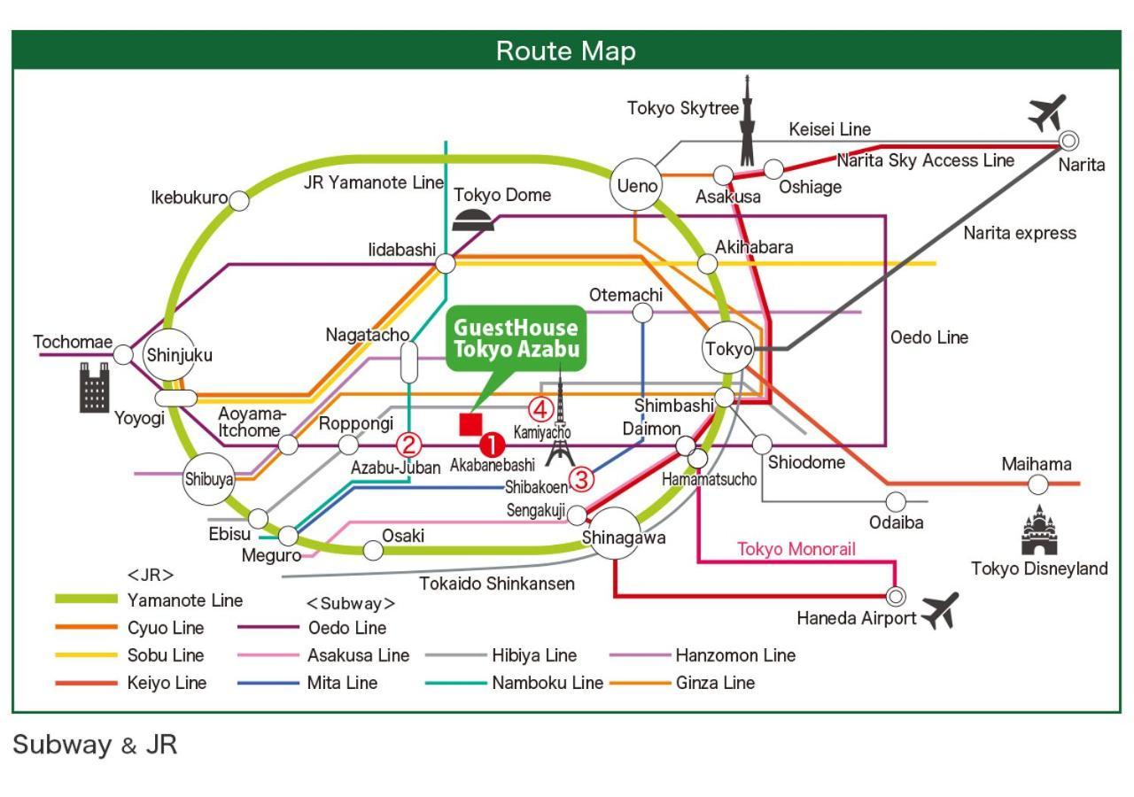 Guest House Tokyo Azabu Екстериор снимка